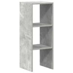 Casa si Gradina - Mobilier - Biblioteci si rafturi - Biblioteci - Biblioteca stivuabila Gri Beton 30x30x80 cm Lemn prelucrat - Infinity.ro