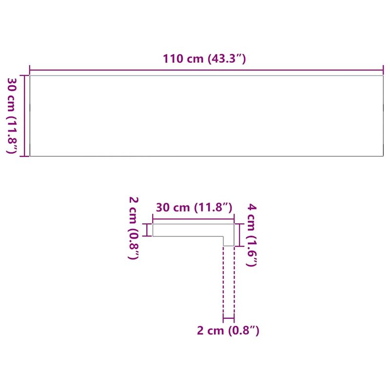 Casa si Gradina - Constructii - Scari si accesorii interioare - Accesorii scari interioare - Trepte de scara 8 buc maro inchis lemn masiv de stejar, mărime 110x30x2 cm - Infinity.ro