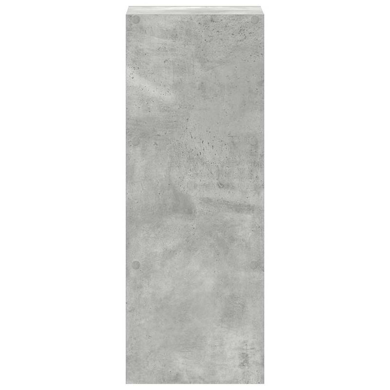 Casa si Gradina - Mobilier - Biblioteci si rafturi - Biblioteci - Biblioteca stivuabila Gri Beton 30x30x80 cm Lemn prelucrat - Infinity.ro