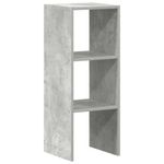 Casa si Gradina - Mobilier - Biblioteci si rafturi - Biblioteci - Biblioteca stivuabila Gri Beton 30x30x80 cm Lemn prelucrat - Infinity.ro