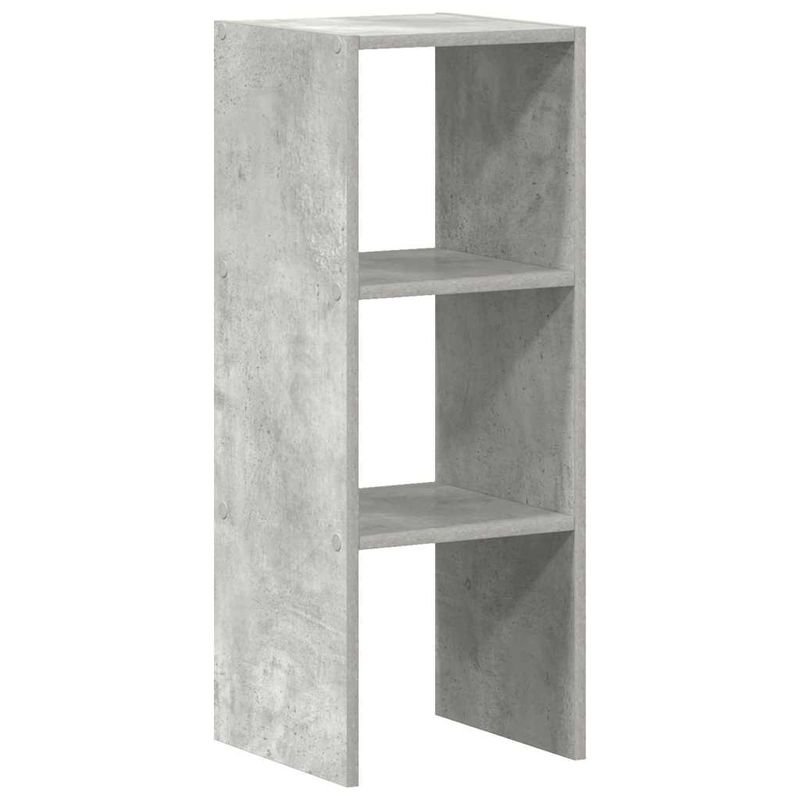 Casa si Gradina - Mobilier - Biblioteci si rafturi - Biblioteci - Biblioteca stivuabila Gri Beton 30x30x80 cm Lemn prelucrat - Infinity.ro