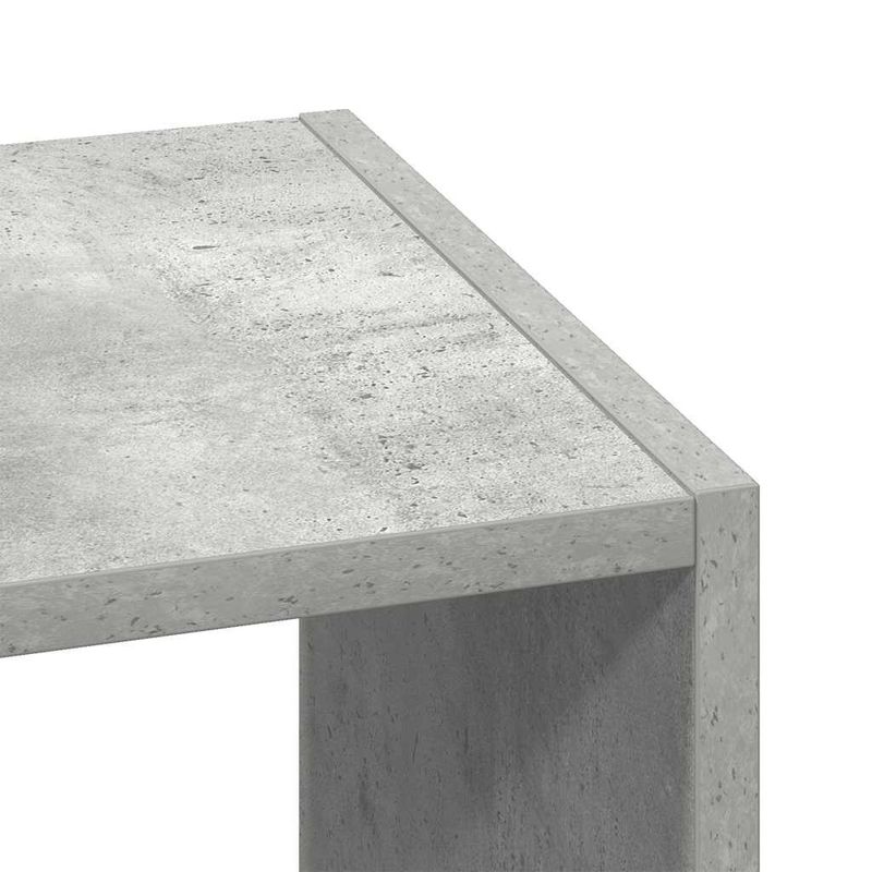 Casa si Gradina - Mobilier - Biblioteci si rafturi - Biblioteci - Biblioteca stivuabila Gri Beton 30x30x80 cm Lemn prelucrat - Infinity.ro