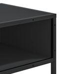 Casa si Gradina - Mobilier - Comode si corpuri - Console - Masuta consola, negru, 90x35x80 cm, lemn prelucrat - Infinity.ro
