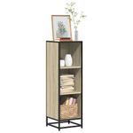Casa si Gradina - Mobilier - Biblioteci si rafturi - Biblioteci - Biblioteca, stejar Sonoma,33,5x33x107,5 cm, PAL - Infinity.ro