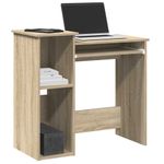 Casa si Gradina - Mobilier - Mese si birouri - Birouri - Birou cu rafturi, stejar sonoma, 84x40x78 cm, PAL - Infinity.ro
