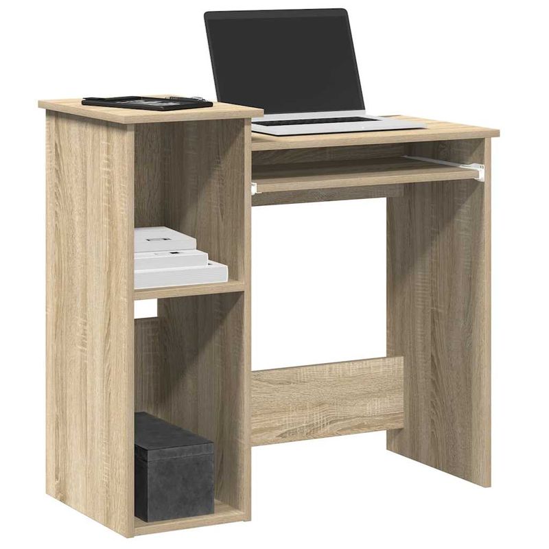 Casa si Gradina - Mobilier - Mese si birouri - Birouri - Birou cu rafturi, stejar sonoma, 84x40x78 cm, PAL - Infinity.ro