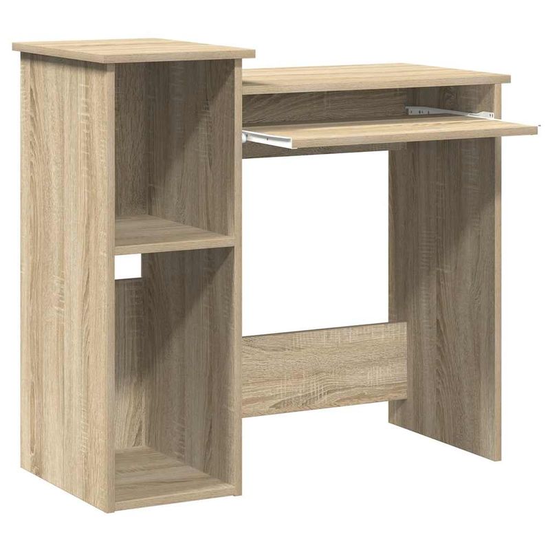 Casa si Gradina - Mobilier - Mese si birouri - Birouri - Birou cu rafturi, stejar sonoma, 84x40x78 cm, PAL - Infinity.ro