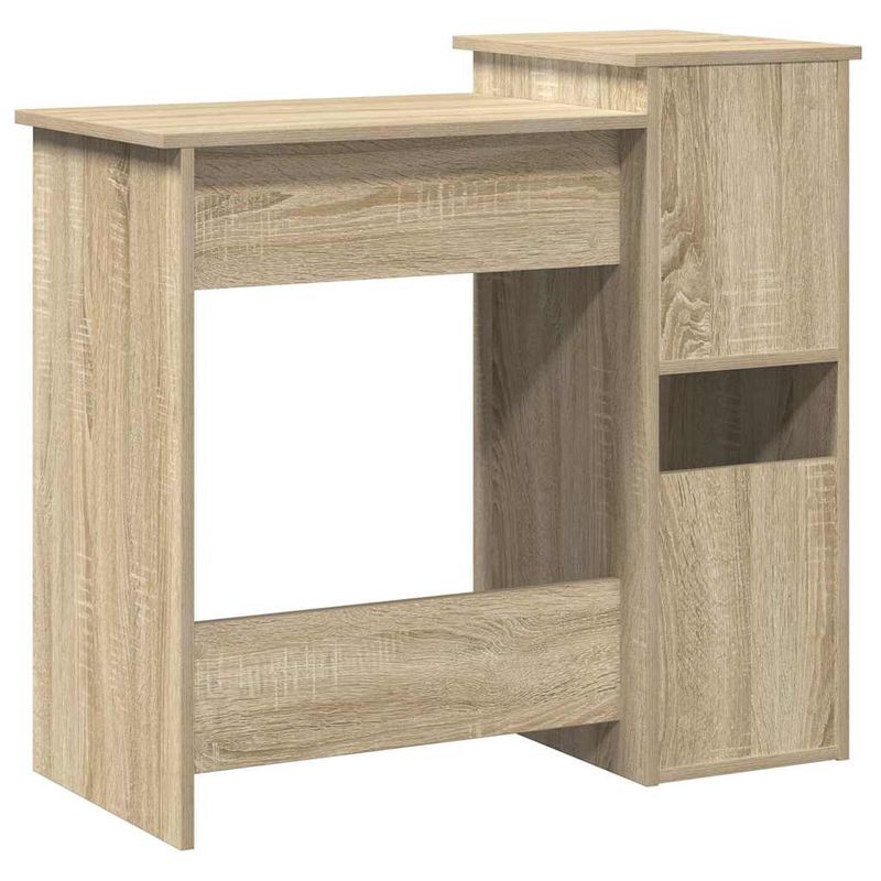 Casa si Gradina - Mobilier - Mese si birouri - Birouri - Birou cu rafturi, stejar sonoma, 84x40x78 cm, PAL - Infinity.ro