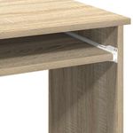 Casa si Gradina - Mobilier - Mese si birouri - Birouri - Birou cu rafturi, stejar sonoma, 84x40x78 cm, PAL - Infinity.ro