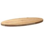 Casa si Gradina - Mobilier - Feronerie si accesorii mobila - Blat de masa 100x50x4 cm lemn masiv de stejar oval - Infinity.ro