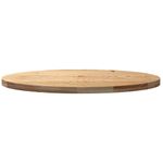 Casa si Gradina - Mobilier - Feronerie si accesorii mobila - Blat de masa 100x50x4 cm lemn masiv de stejar oval - Infinity.ro