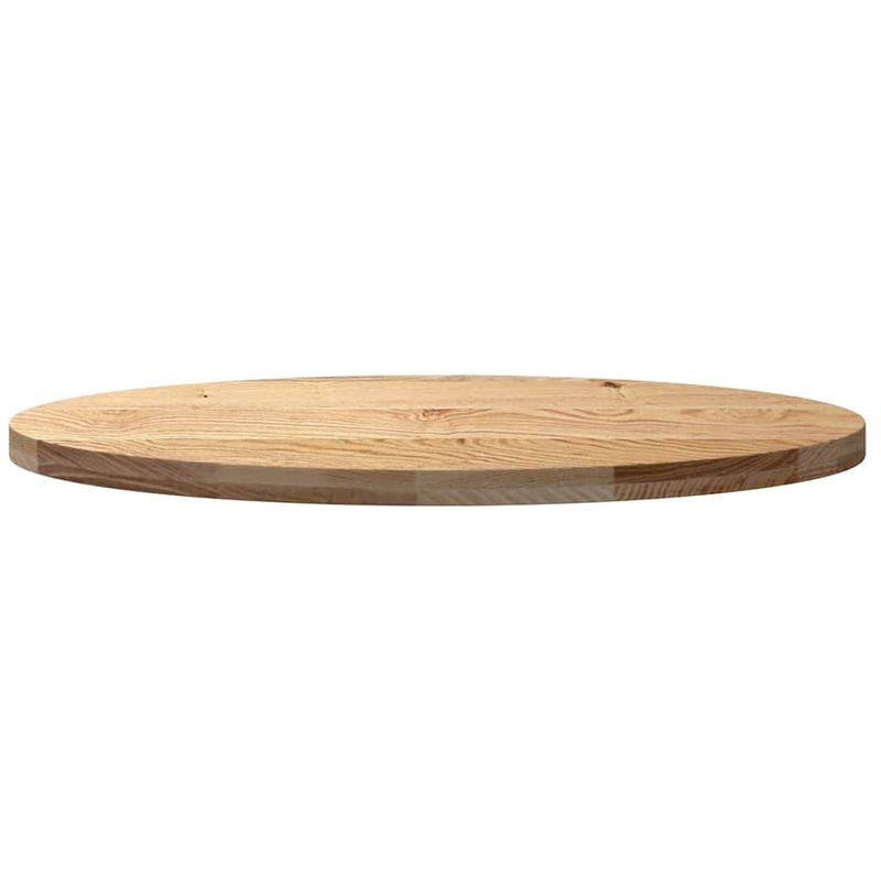 Casa si Gradina - Mobilier - Feronerie si accesorii mobila - Blat de masa 100x50x4 cm lemn masiv de stejar oval - Infinity.ro