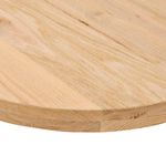 Casa si Gradina - Mobilier - Feronerie si accesorii mobila - Blat de masa 100x50x4 cm lemn masiv de stejar oval - Infinity.ro