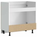 Casa si Gradina - Mobilier - Comode si corpuri - Corpuri bucatarie - Dulap de baza pentru chiuveta Stejar Sonoma Lemn prelucrat, mărime 80x46x81.5 cm - Infinity.ro