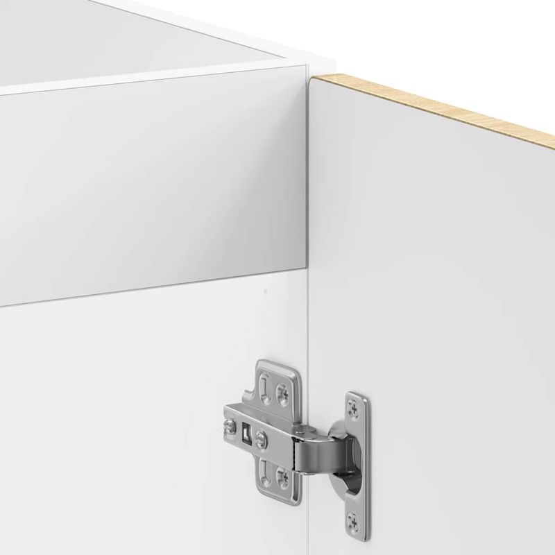 Casa si Gradina - Mobilier - Comode si corpuri - Corpuri bucatarie - Dulap de baza pentru chiuveta Stejar Sonoma Lemn prelucrat, mărime 80x46x81.5 cm - Infinity.ro