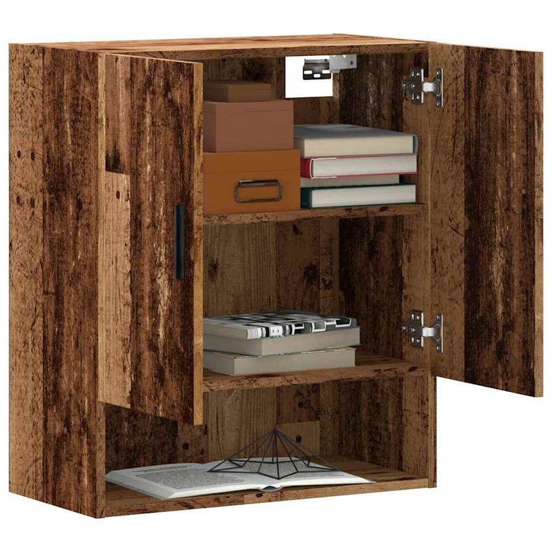 Casa si Gradina - Mobilier - Dulapuri si sifoniere - Dulapuri - Dulap de perete, lemn vechi, 60x31x70 cm, lemn compozit - Infinity.ro