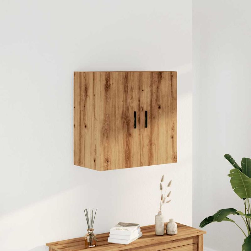 Casa si Gradina - Mobilier - Dulapuri si sifoniere - Dulapuri - Dulap de perete, stejar artizanal, 60x31x60 cm, lemn prelucrat - Infinity.ro