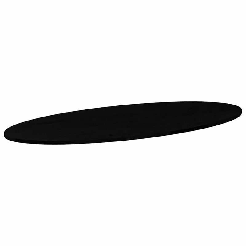 Casa si Gradina - Mobilier - Feronerie si accesorii mobila - Blat de masa maro inchis 140x60x2 cm lemn masiv de stejar oval - Infinity.ro