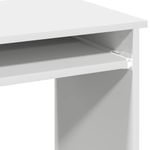 Casa si Gradina - Mobilier - Mese si birouri - Birouri - Birou cu rafturi, alb, 84x40x78 cm, PAL - Infinity.ro