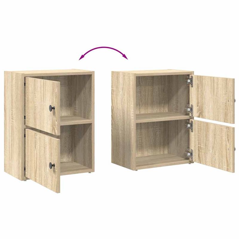 Casa si Gradina - Mobilier - Biblioteci si rafturi - Biblioteci - Biblioteca, stejar sonoma, 40x24x52 cm, lemn prelucrat - Infinity.ro