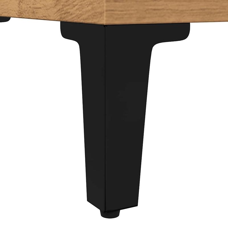 Casa si Gradina - Mobilier - Mobilier baie - Corpuri baie - Dulap de baie, stejar artizanal, 30x30x100 cm, lemn prelucrat - Infinity.ro
