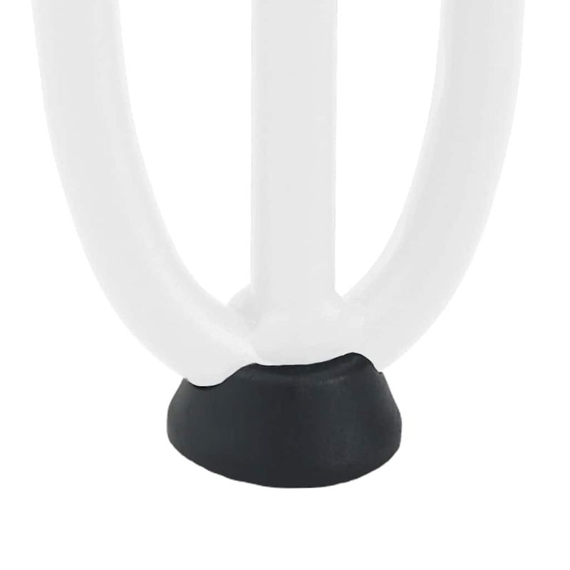 Casa si Gradina - Mobilier - Feronerie si accesorii mobila - Picioare de masa in ac de par 4 buc Otel solid alb 20 cm, model 3 rods - Infinity.ro