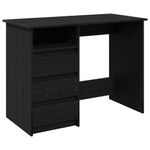 Casa si Gradina - Mobilier - Mese si birouri - Birouri - Birou, negru, 102x50x75 cm, lemn prelucrat - Infinity.ro