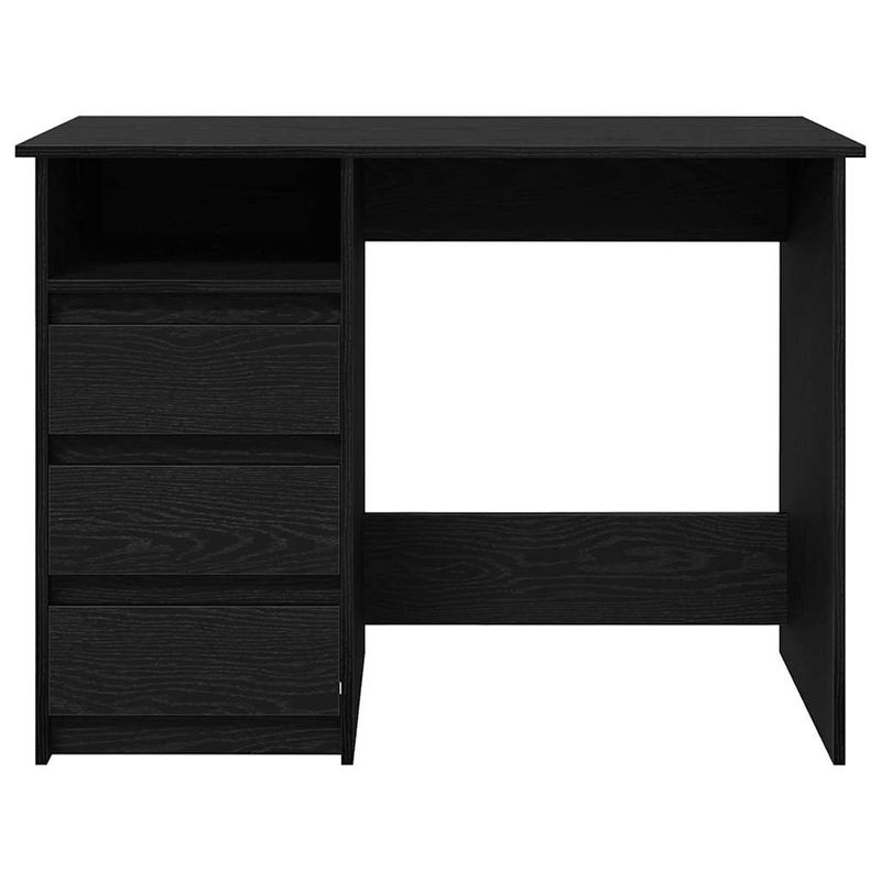 Casa si Gradina - Mobilier - Mese si birouri - Birouri - Birou, negru, 102x50x75 cm, lemn prelucrat - Infinity.ro