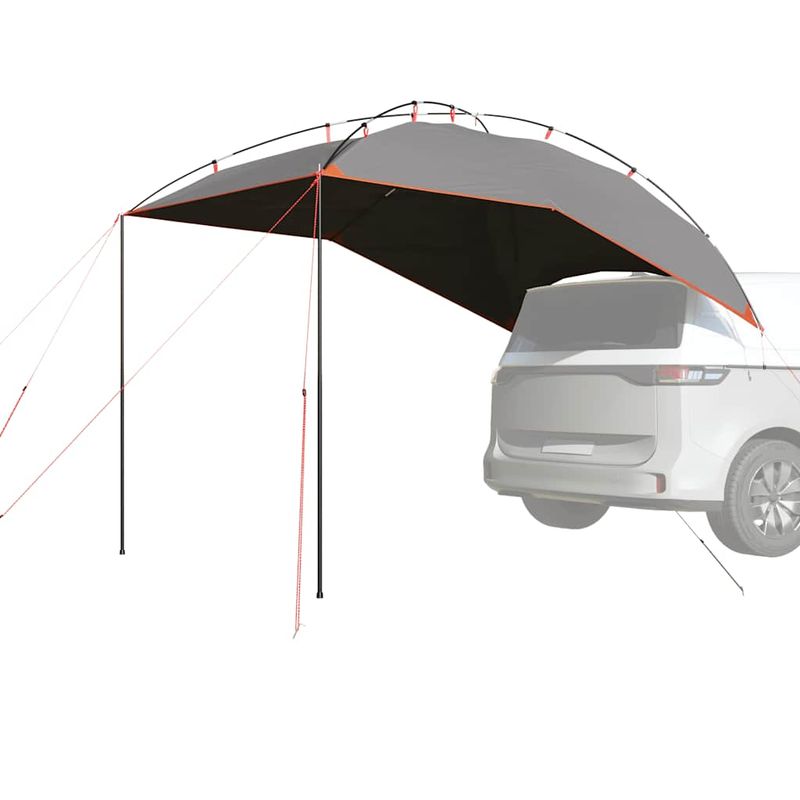 Sport si Outdoor - Camping - Corturi camping - Cort auto gri si portocaliu rezistent la apa - Infinity.ro