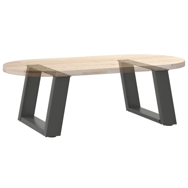 Casa si Gradina - Mobilier - Feronerie si accesorii mobila - Picioare pentru masuta de cafea in forma U 2 buc Antracit Otel - Infinity.ro