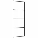 Casa si Gradina - Constructii - Usi interior, exterior si garaj - Usi interior - Usa glisanta cu set feronerie, 76x205 cm, sticla ESG/aluminiu - Infinity.ro