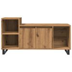 Casa si Gradina - Mobilier - Comode si corpuri - Comode - Comoda TV, stejar artizanal, 100x35x55 cm, lemn prelucrat - Infinity.ro