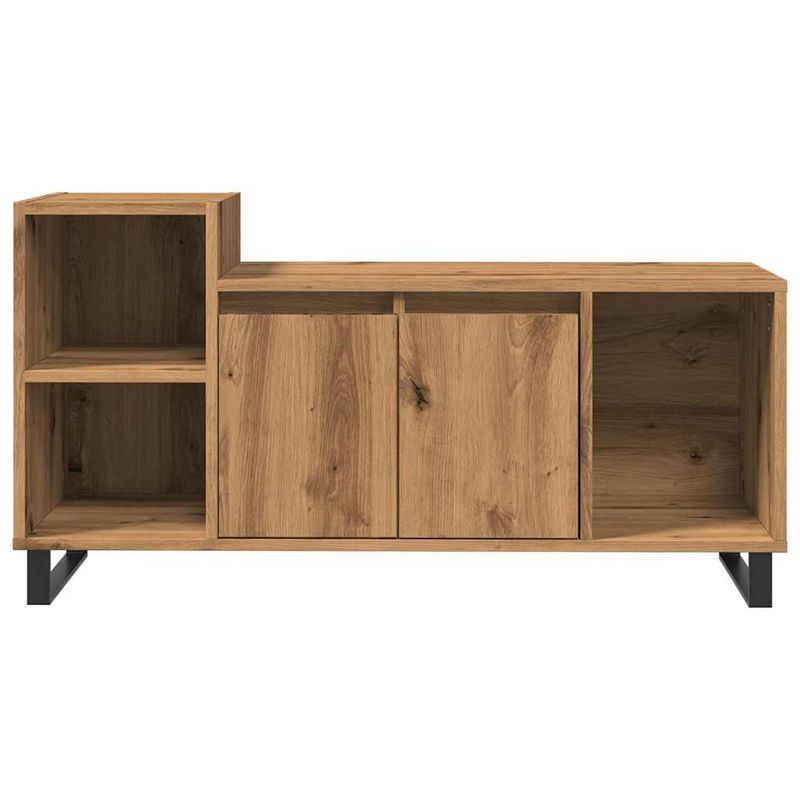 Casa si Gradina - Mobilier - Comode si corpuri - Comode - Comoda TV, stejar artizanal, 100x35x55 cm, lemn prelucrat - Infinity.ro