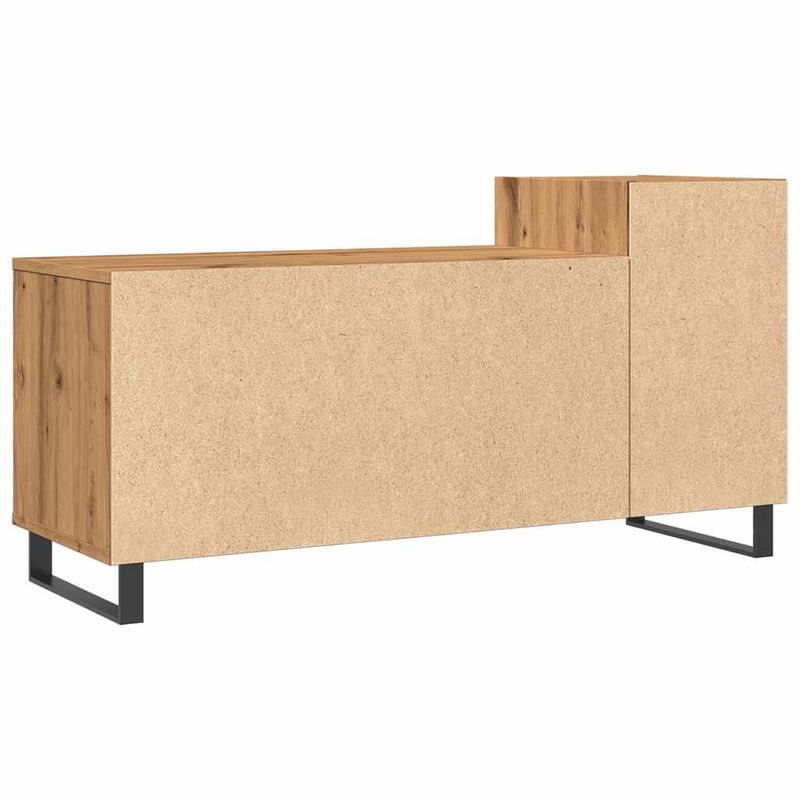 Casa si Gradina - Mobilier - Comode si corpuri - Comode - Comoda TV, stejar artizanal, 100x35x55 cm, lemn prelucrat - Infinity.ro