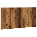 Casa si Gradina - Mobilier - Paturi si accesorii - Accesorii paturi - Tablie de pat, lemn vechi, 160x1,5x80 cm, lemn prelucrat - Infinity.ro