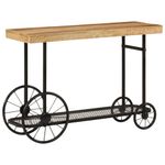 Casa si Gradina - Mobilier - Comode si corpuri - Console - Consola 112x36x76 cm din lemn masiv de mango si fier - Infinity.ro