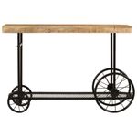 Casa si Gradina - Mobilier - Comode si corpuri - Console - Consola 112x36x76 cm din lemn masiv de mango si fier - Infinity.ro