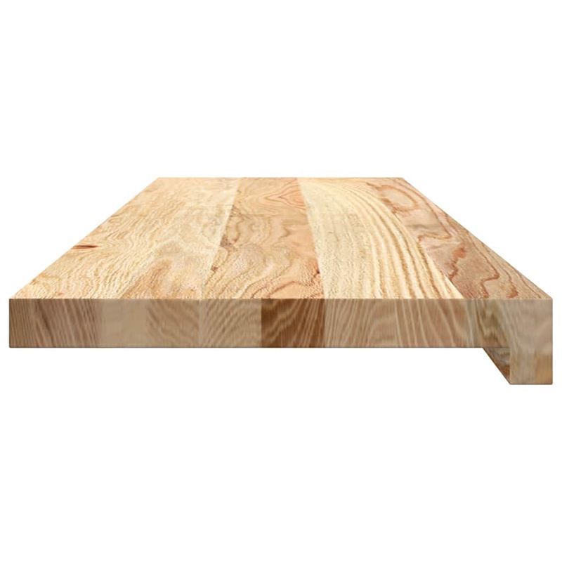 Casa si Gradina - Constructii - Scari si accesorii interioare - Accesorii scari interioare - Trepte scari 2 buc Stejar masiv netratat 80x25x2 cm - Infinity.ro