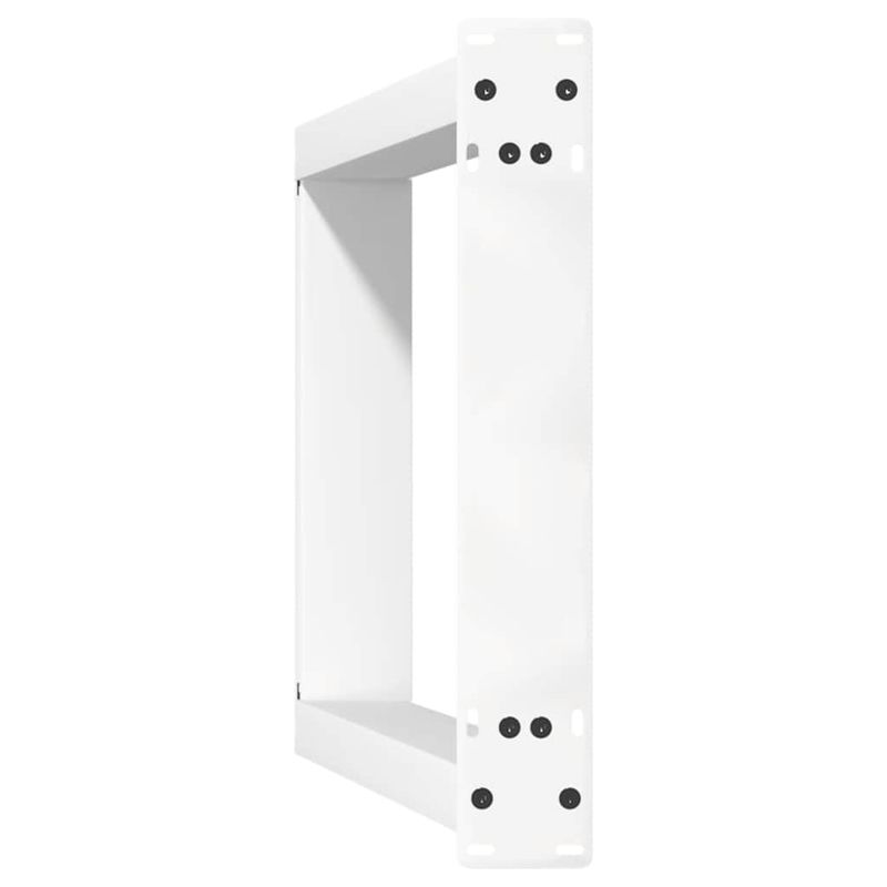 Casa si Gradina - Mobilier - Feronerie si accesorii mobila - Picioare masa consola in forma de U, 2 buc alb Otel, mărime 28x(72-73) cm - Infinity.ro