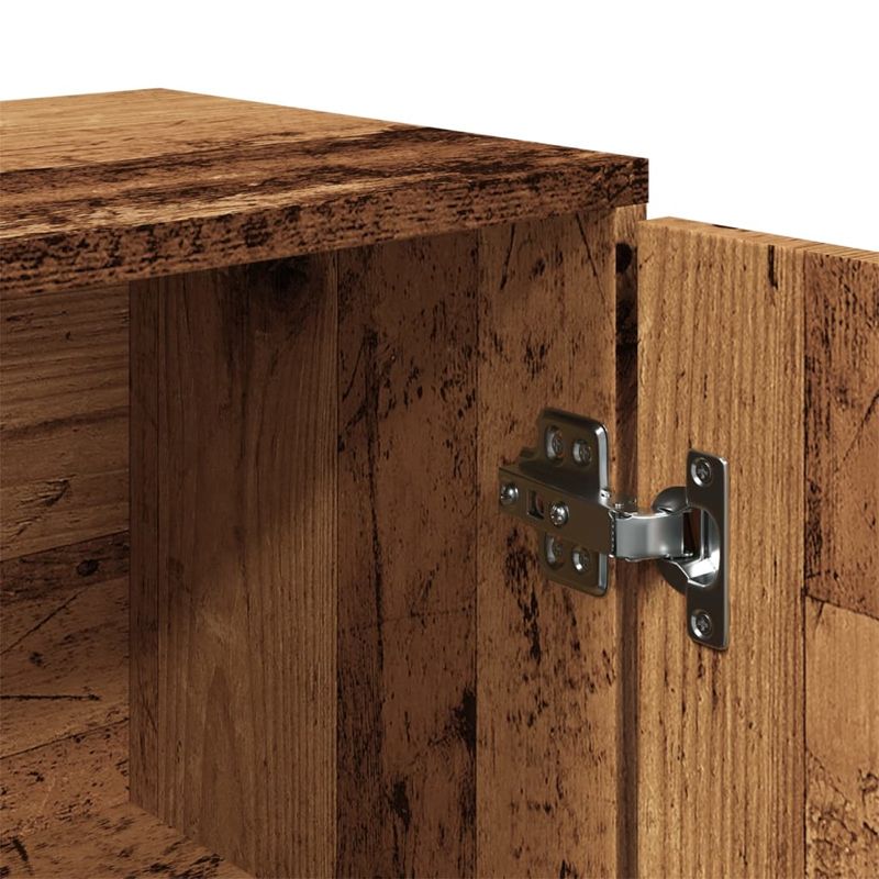 Casa si Gradina - Mobilier - Comode si corpuri - Comode - Dulap, lemn invechit, 88x30x64 cm, lemn prelucrat - Infinity.ro