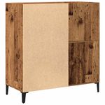 Casa si Gradina - Mobilier - Dulapuri si sifoniere - Dulapuri - Dulap pentru discuri lemn vechi 84,5x38x89 cm lemn prelucrat - Infinity.ro