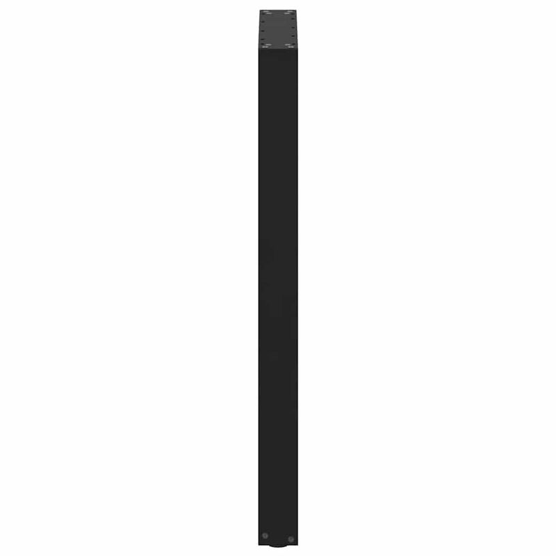 Casa si Gradina - Mobilier - Feronerie si accesorii mobila - Picioare pentru masuta de cafea in forma de U 2 buc Negru Otel - Infinity.ro
