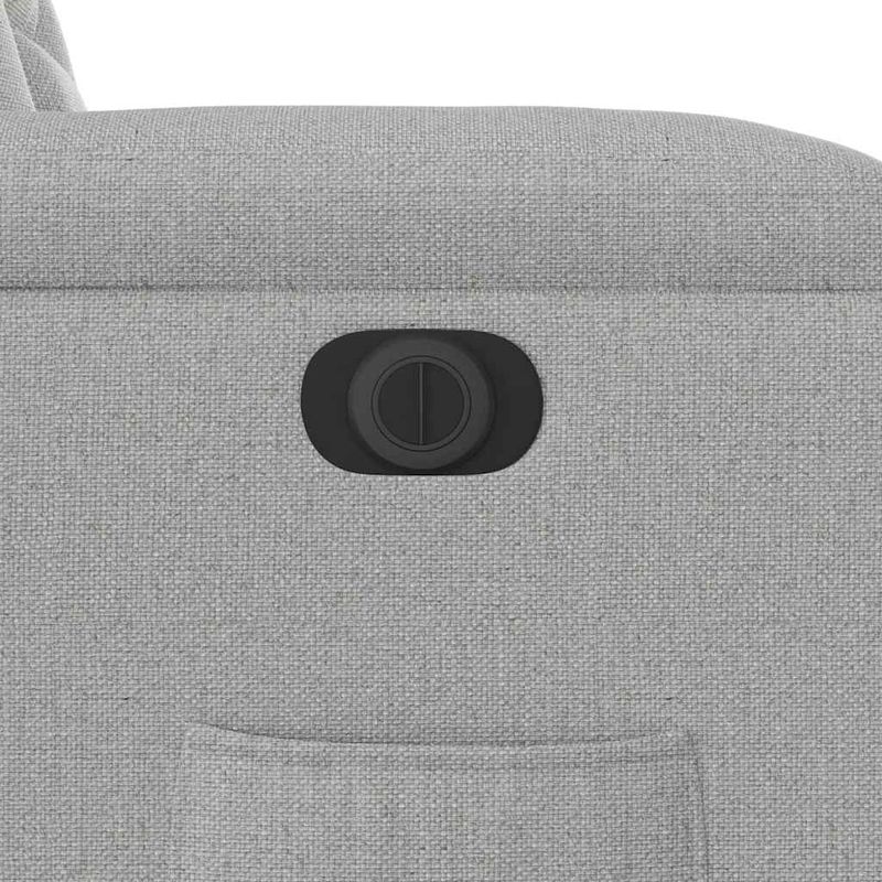 Casa si Gradina - Mobilier - Scaune si fotolii - Fotolii - Fotoliu reclinabil electric, tesatura gri nor - Infinity.ro