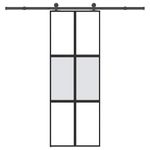 Casa si Gradina - Constructii - Usi interior, exterior si garaj - Usi garaj - Usa glisanta cu set de feronerie sticla temperata si aluminiu - Infinity.ro