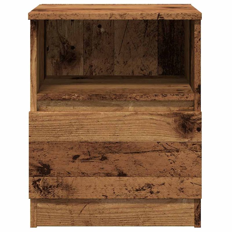 Casa si Gradina - Mobilier - Comode si corpuri - Noptiere - Noptiera, lemn vechi, 40x40x50 cm, lemn prelucrat - Infinity.ro