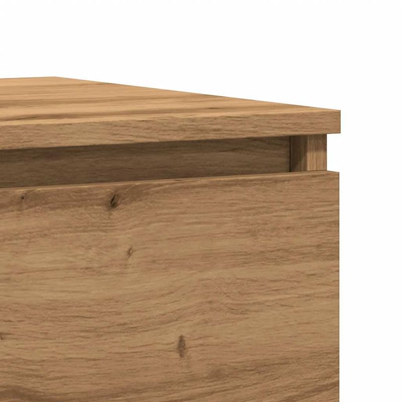 Casa si Gradina - Mobilier - Comode si corpuri - Noptiere - Noptiere 2 buc. stejar artizanal, 50x40x43.5 cm, lemn prelucrat - Infinity.ro
