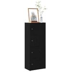 Casa si Gradina - Mobilier - Biblioteci si rafturi - Biblioteci - Biblioteca Stejar negru 40x24x102 cm Lemn prelucrat - Infinity.ro