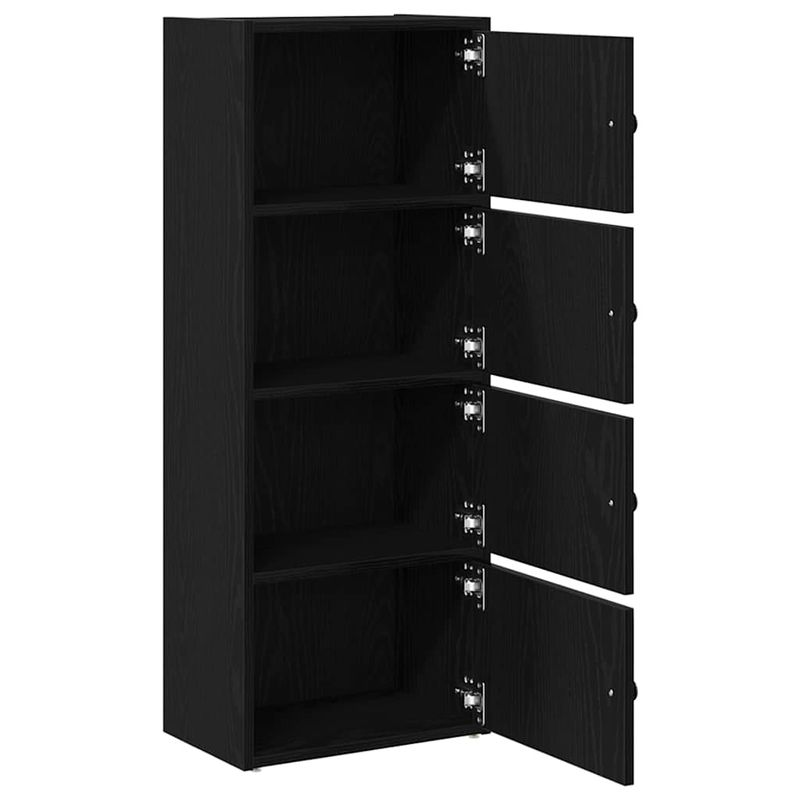 Casa si Gradina - Mobilier - Biblioteci si rafturi - Biblioteci - Biblioteca Stejar negru 40x24x102 cm Lemn prelucrat - Infinity.ro