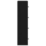 Casa si Gradina - Mobilier - Biblioteci si rafturi - Biblioteci - Biblioteca Stejar negru 40x24x102 cm Lemn prelucrat - Infinity.ro