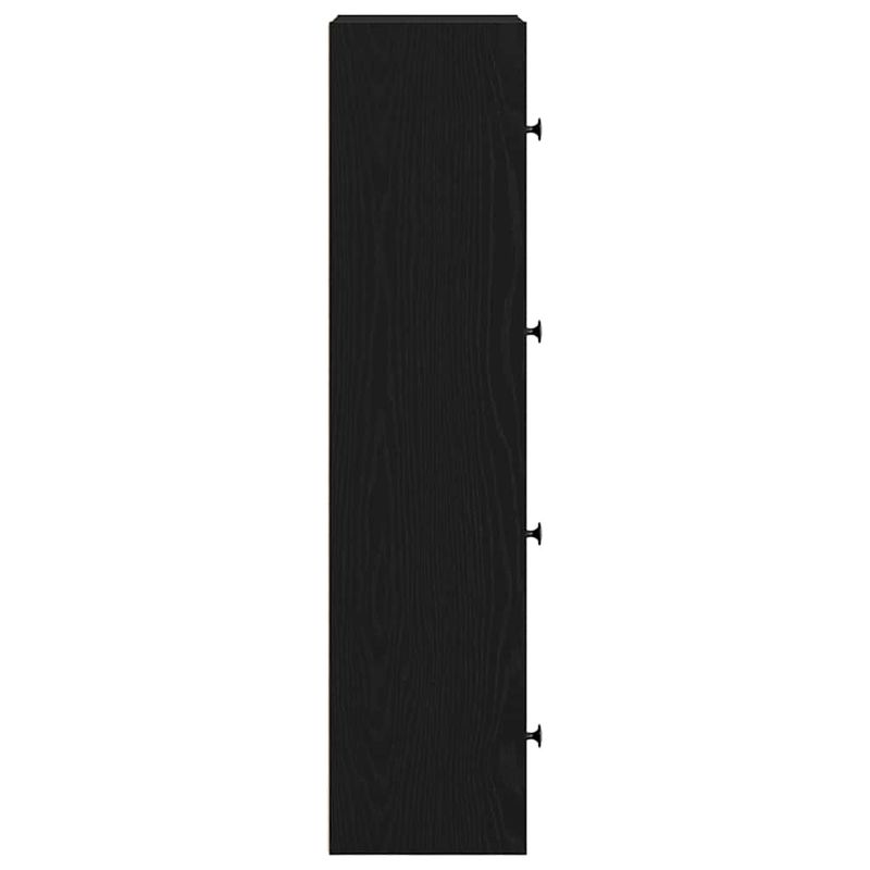 Casa si Gradina - Mobilier - Biblioteci si rafturi - Biblioteci - Biblioteca Stejar negru 40x24x102 cm Lemn prelucrat - Infinity.ro